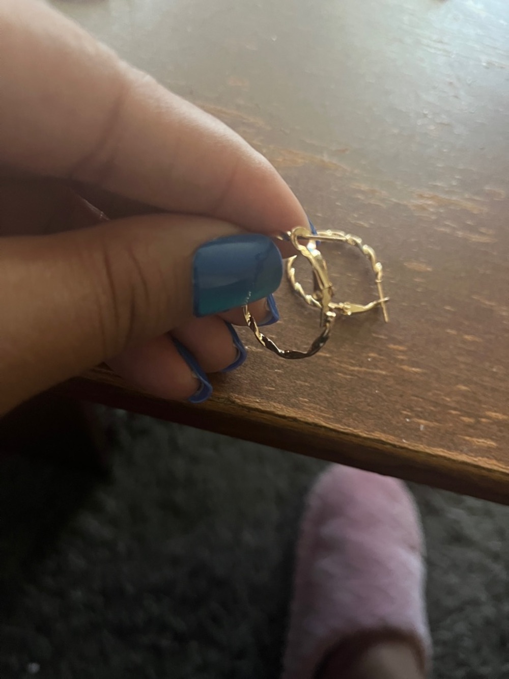 Small Hoops - Picture 2 of 3